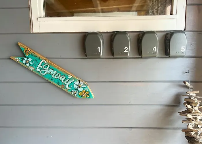 Vakantiewoning Aan Zee - 150m Het 에크몬드안지